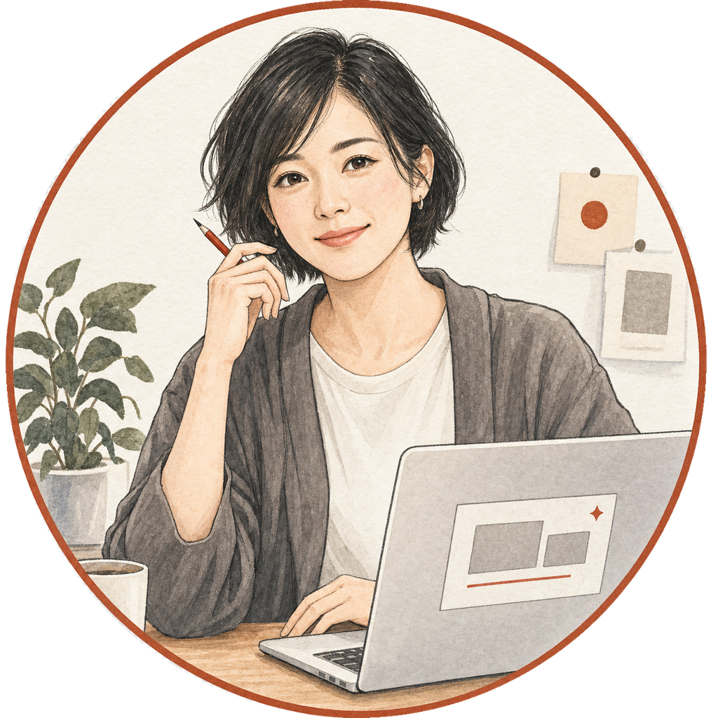SD Web Studio 制作者 加藤里美のイラスト